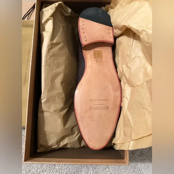 MEERMIN - Calf skin / Unlined loafer Meermin Unlined Penny Loafer – The Brooks Review main image 4